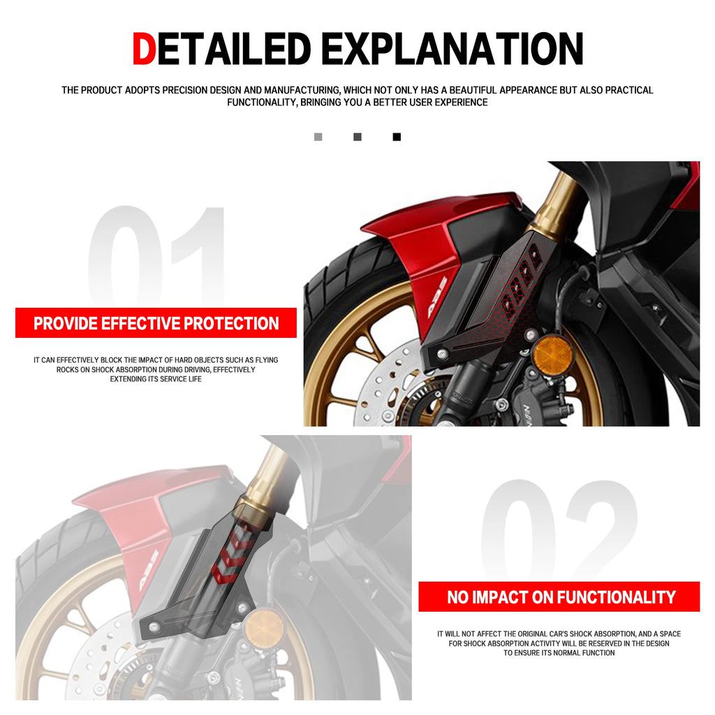 For HONDA ADV350 2022-2026 Motorcycle ADV 350 Front Fork Gua