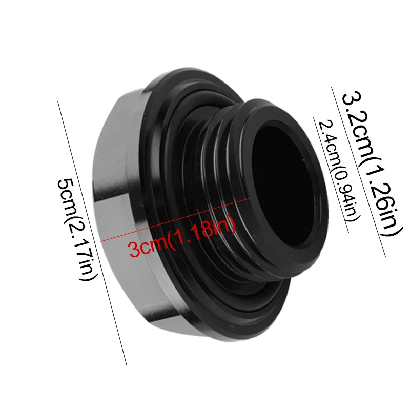 JDM Racing Style Car Engine Oil Cap Car Modification Aluminu