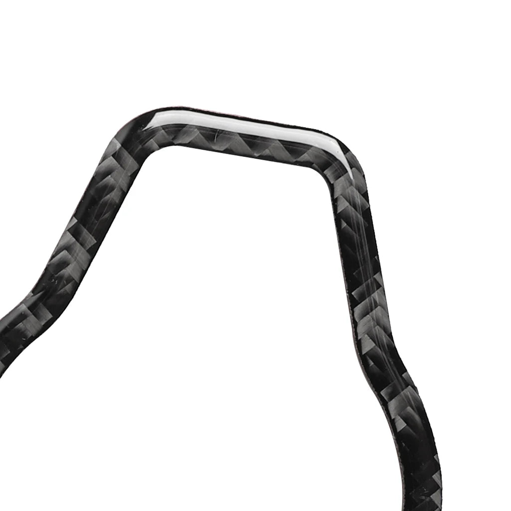 Carbon Fiber Interior Car Headlight Switch Button Frame Stic