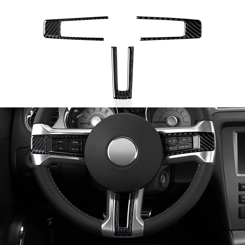 For Ford Mustang GT Shelby (2010-2014) Carbon Fiber Interior