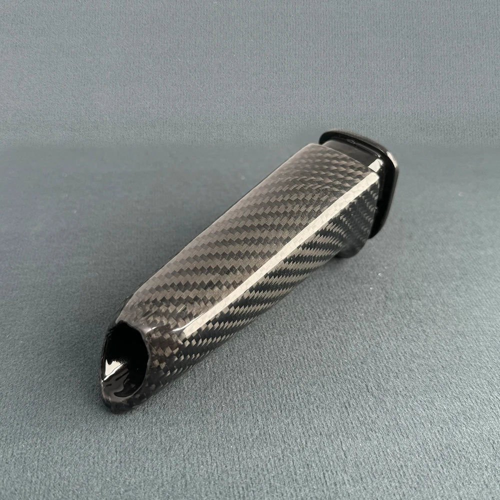 New Car Handbrake Grips Cover Trim For BMW E60 E90 E91 E92 E93 E86 E87 F31 F32 F61 F20Universal Carbon fiber pattern Accessories
