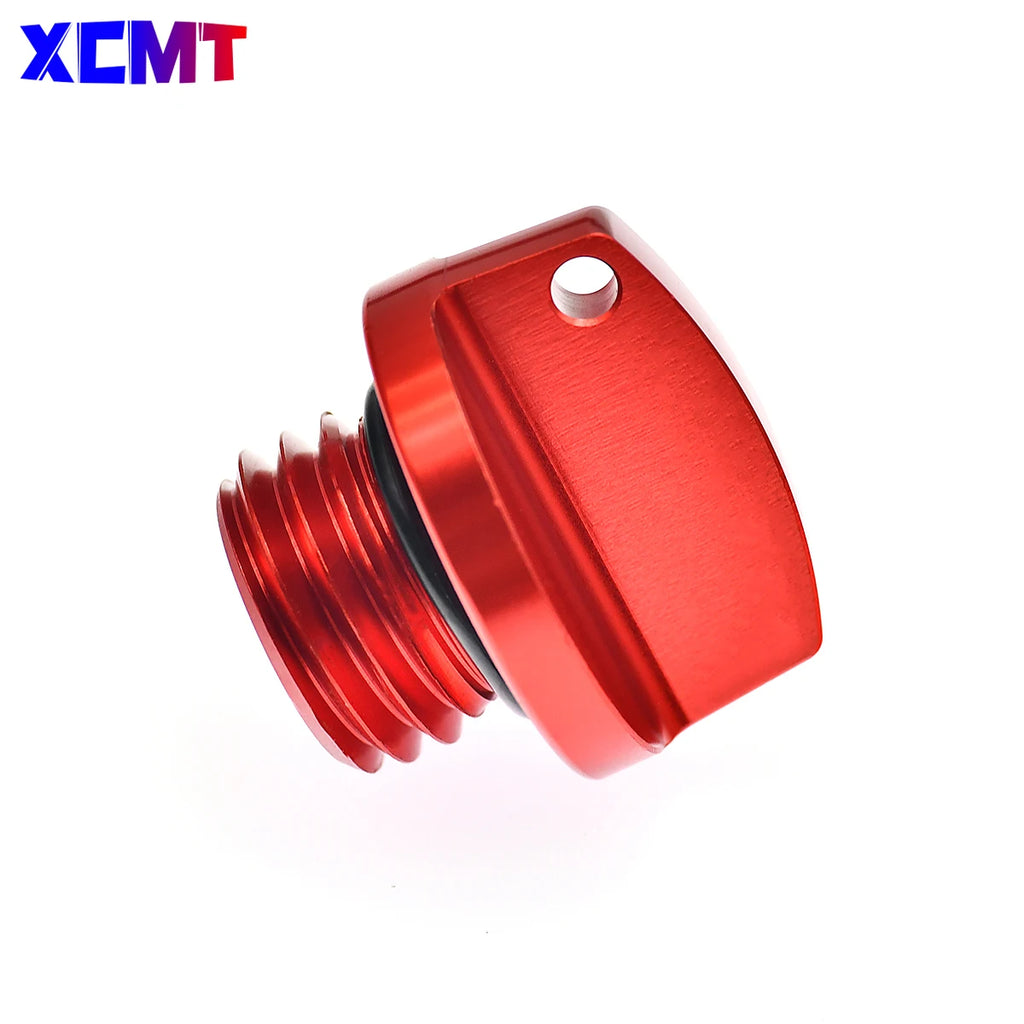 Motorcycle Crankcase Cap CNC Engine Oil Filler Screw Cover Plug M20 2.5 For Yamaha Honda Suzuki Kawasaki General Purpose Parts
