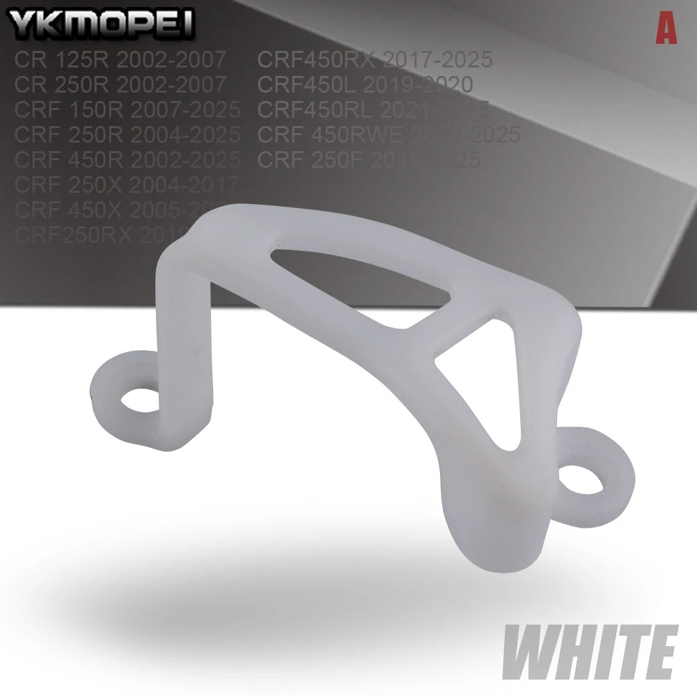 YK Motorcycles Rear Brake Caliper Cover Guards For HONDA CR 125R 2002-2007 CRF 250F 2019-2025 Dirt Pit Bike Motocross Accesories