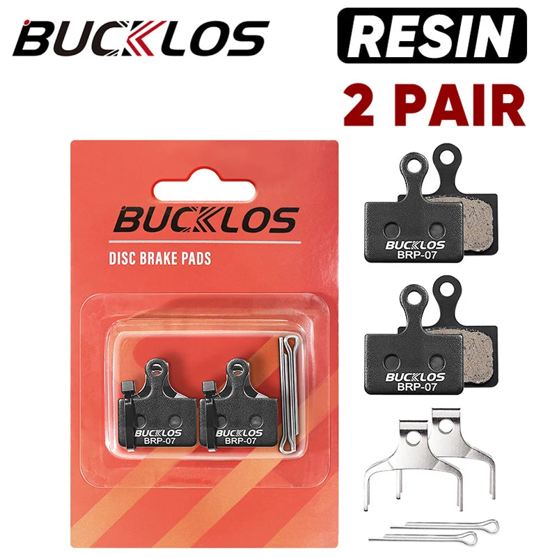 BUCKLOS Resin Disc Brake Pad For SHIMANO K05S Wear-resistant Hydraulic Brake Pads MTB Brake Pads for K03S K04S Cycling Parts