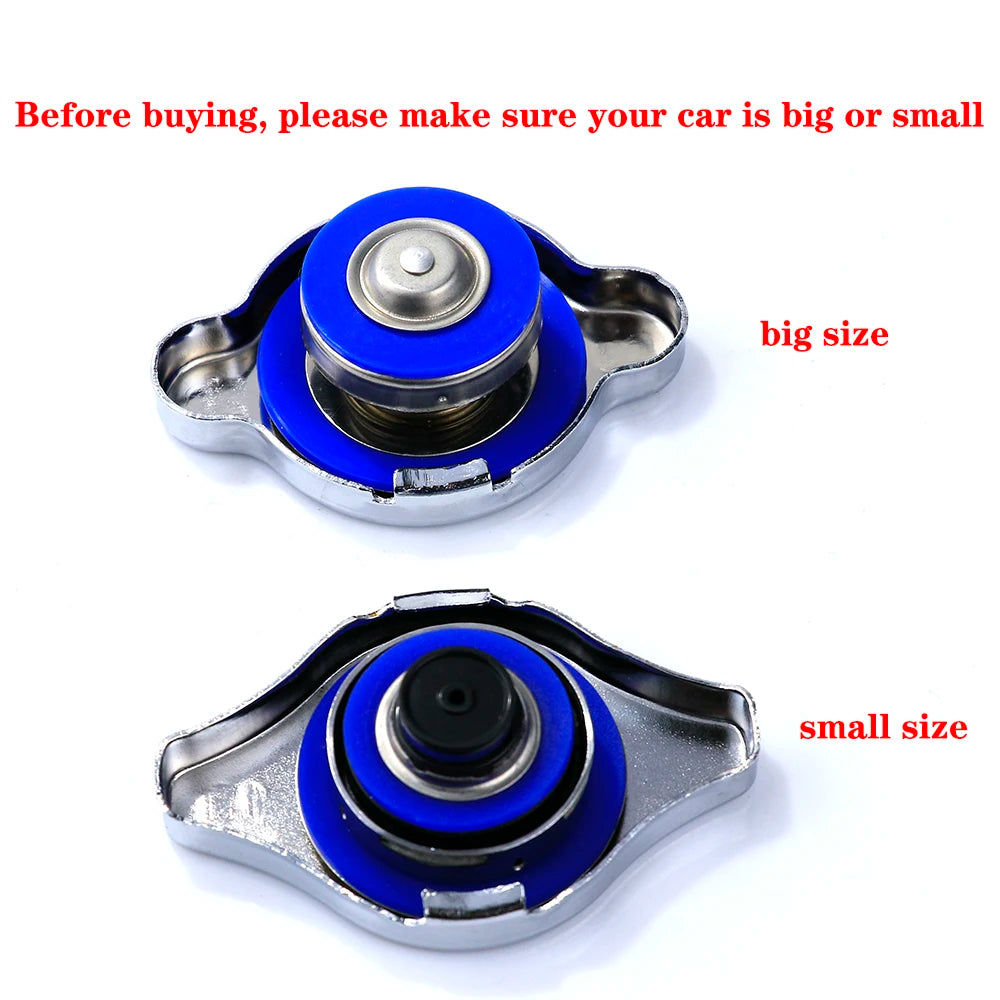 Silver Ralli art High Pressure Racing Car Radiator Cap 1.3kg