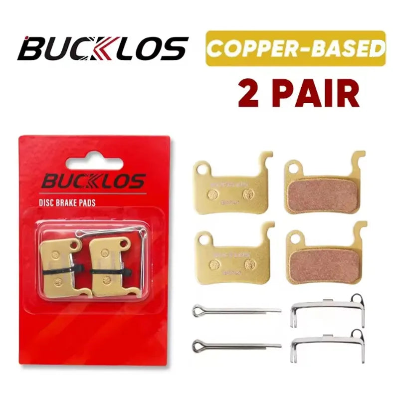 BUCKLOS Bicycle Disc Brake Pads for SHIMANO A01S M06 M07 Wear-resistant Bike Hydraulic Brake Pads MTB Brake Pad Cycling Brakes