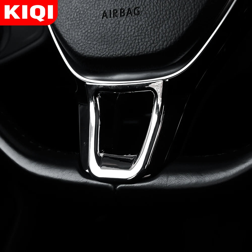 Steering Wheel Decoration Cover Trim for Volkswagen VW Fox P