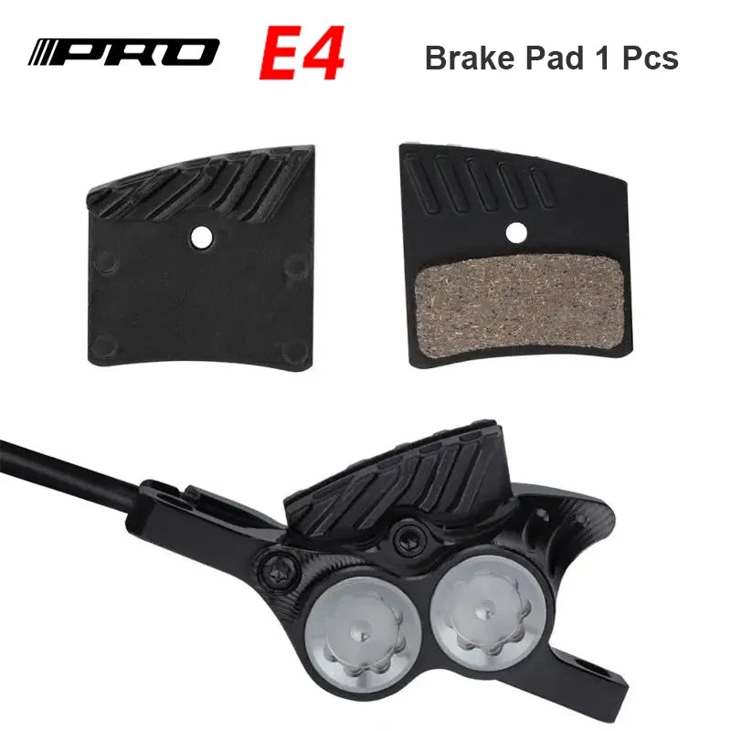 IIIPRO E4 Disc 4-piston Bicycle Brake Pad Ceramic Copper-bas