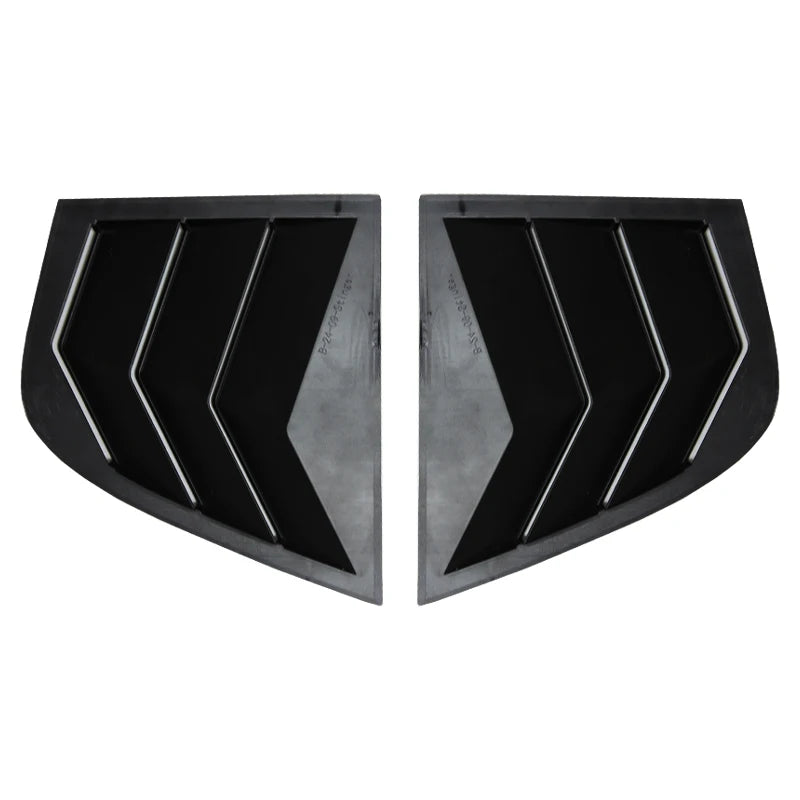 For Kia Stinger 2018-2022 2pcs Rear Side Window Blinds Trim 