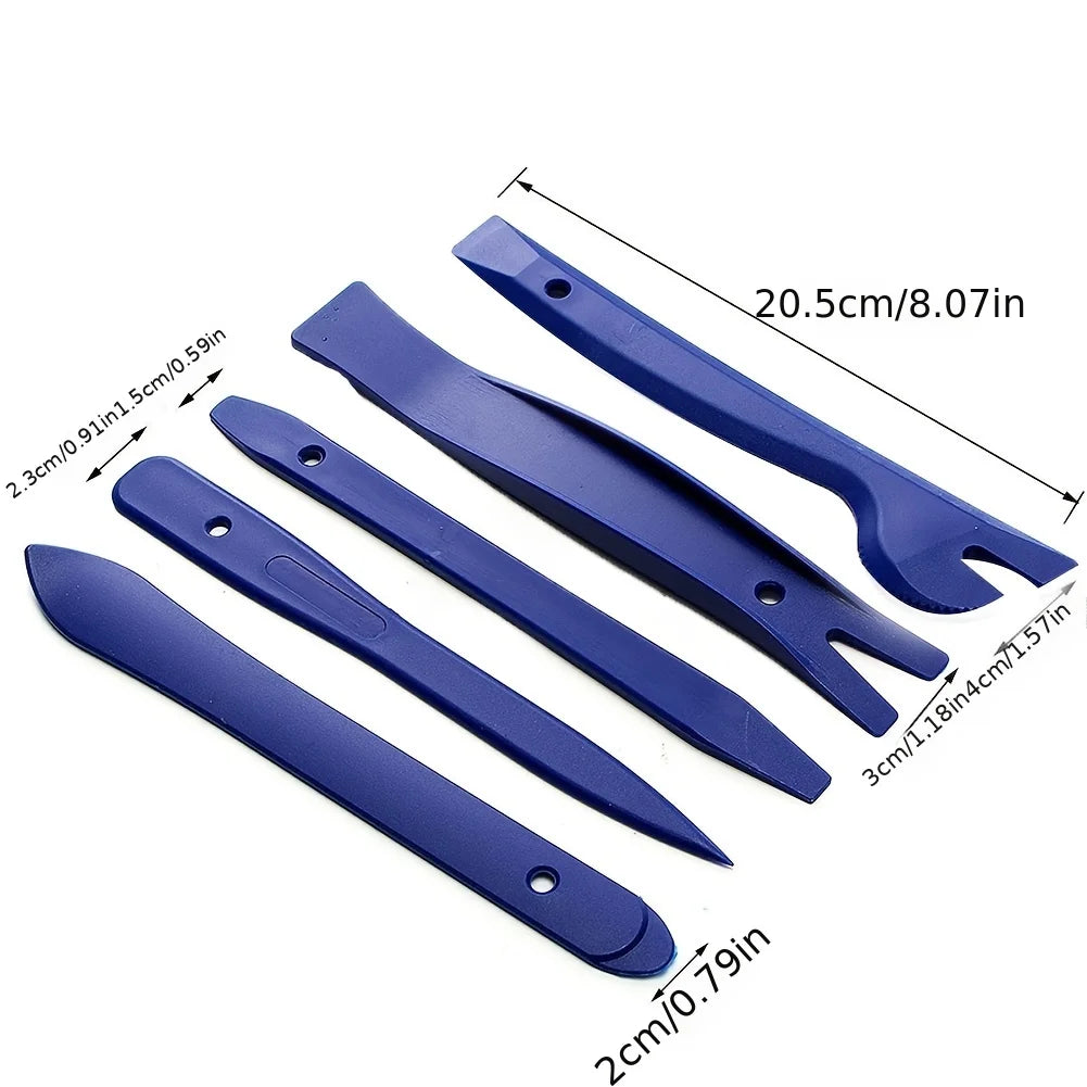 12pcs Auto Door Clip Panel Trim Removal Tools Kits Navigatio