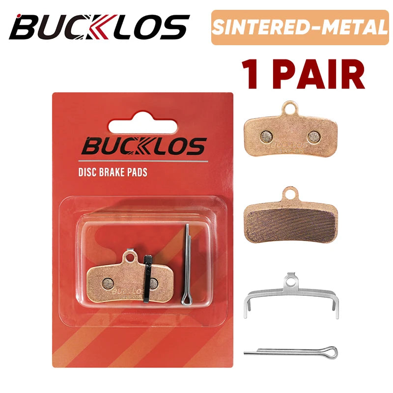 BUCKLOS BRP-05 Disc Brake Pads Resin Ceramic MTB Hydraulic Brake Pads for SHIMANO D02S N03A Bicycle Brake Pad for M9120 M8020