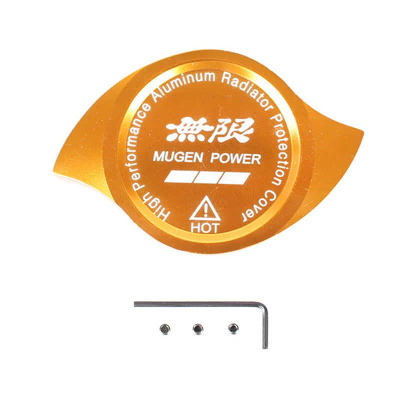 Power Radiator Cap Car Modified Tank Covers Fit For HONDA Accord Civic CR-V CR-Z CRX MUGEN ACURA CL CSX ILX MDX NSX