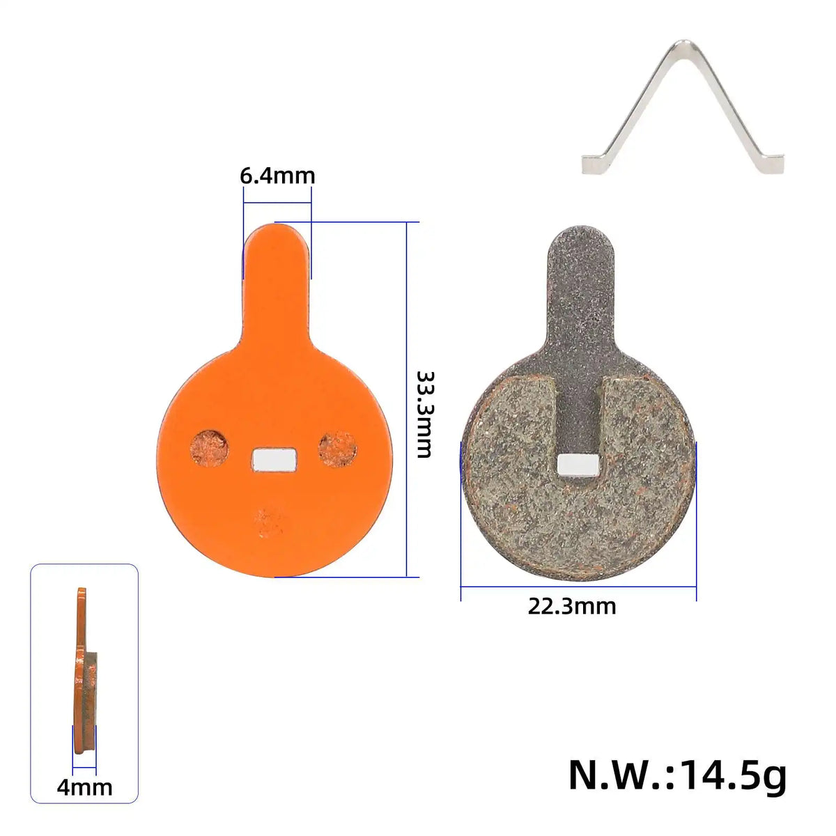 Ceramic Brake Pads For Kukirin Kugoo G2 Pro G2 Max M4 Max El