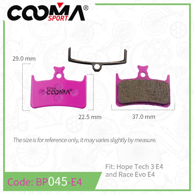4 Pairs 8 PCS Ceramic Bicycle Brake Pads for SRAM Avid Shimano Magura Hayes Formula Hope ZOOM JAK Bike Caliper