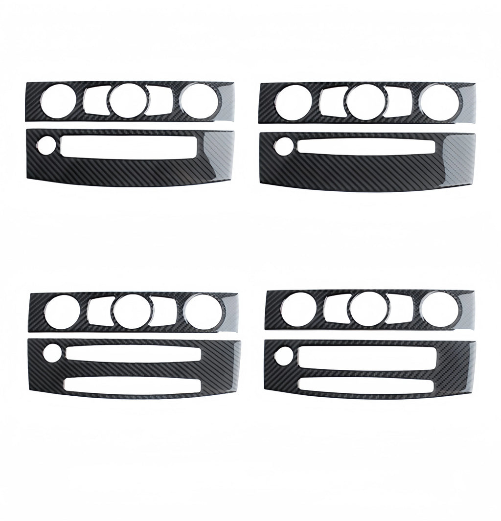 For BMW E60 2004-2010 Carbon Fiber Interior Car Central Cons
