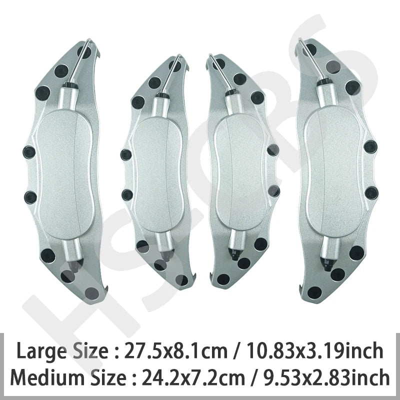 3D Metal Car Brake Caliper Cover Brake Disc Protective Shell For Dodge Charger SRT Dart Durango Caravan Challenger Car Styling