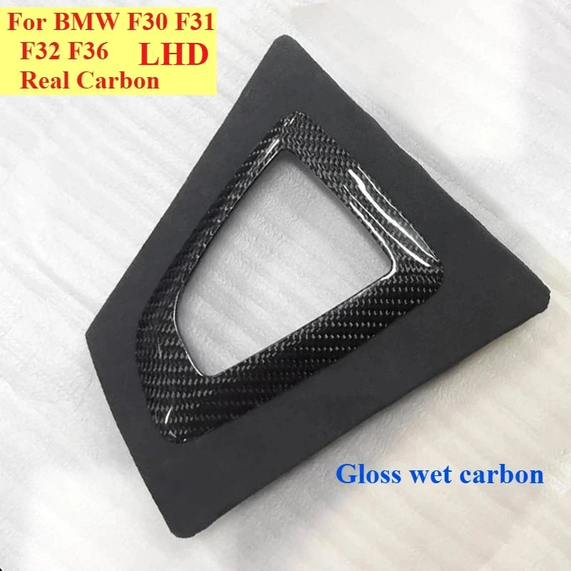 F30 F31 Car Alcantara Handbrake Handle with Carbon Fiber Gea