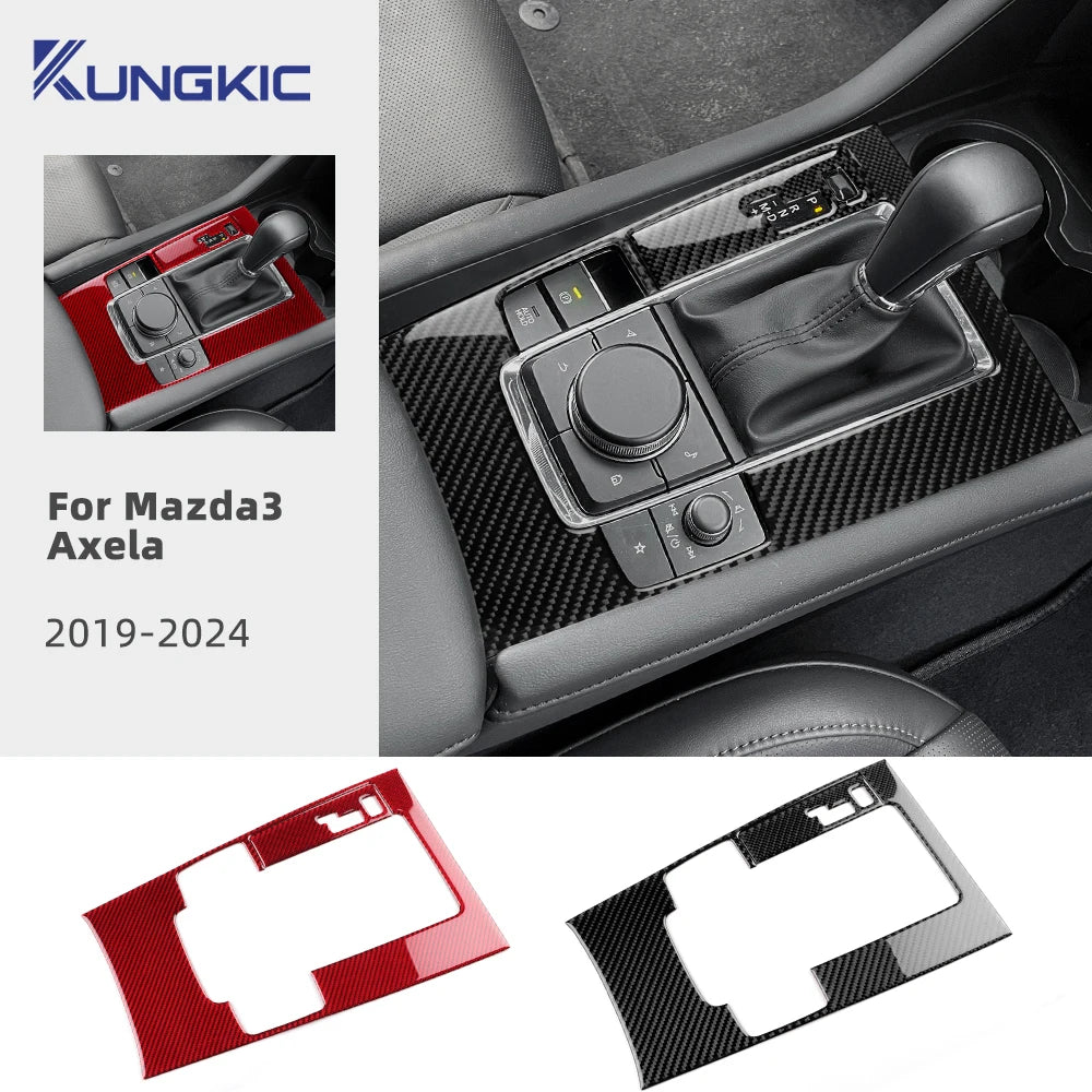 Real Soft Carbon Fiber Sticker For Mazda 3 Axela 2019 2020 2