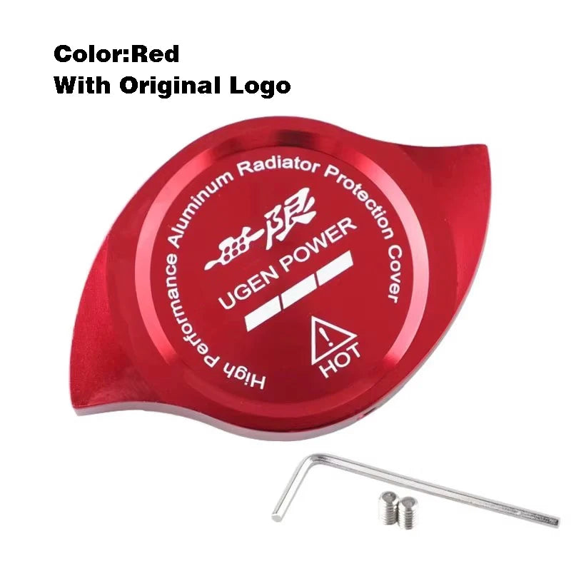 High Performance Car Radiator Caps Replacement Radiator Universal Aluminum Tanks Covers Auto Modification Accessories with Logo