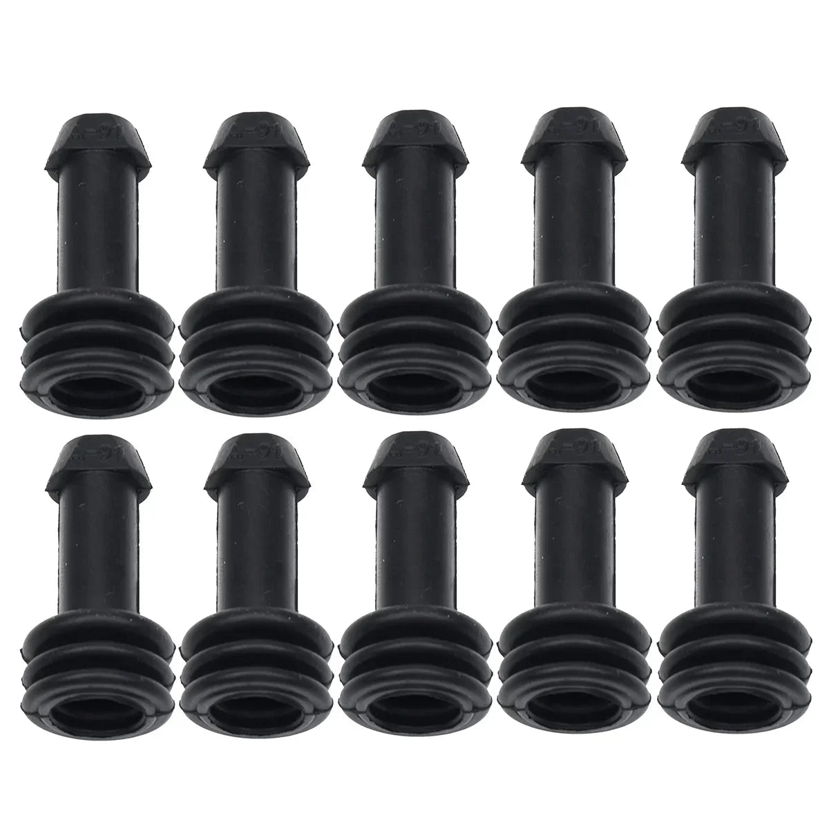 10Pcs 8mm Car Brake Pump Dust Cap Oil Drain Screw Cap Brake Caliper Bleed Nipple Black Screw Dust Caps Cover Rubber Motorcycle