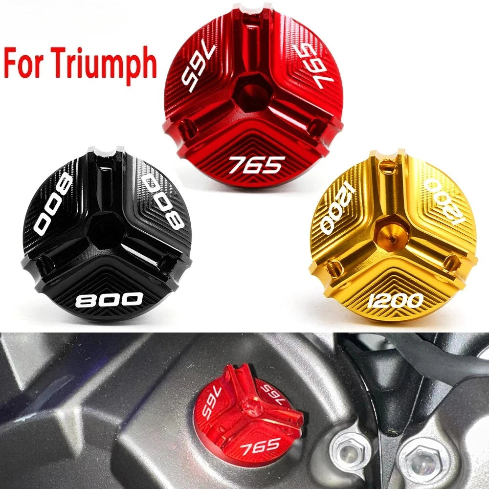CNC Motorcycle Engine Oil Filler Cap For Triumph Street Trip
