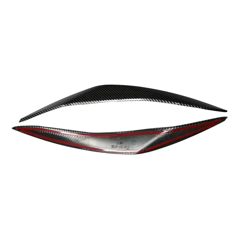 2Pcs Car Front Headlight Eyelids Eyebrow Cover Trim For BMW 