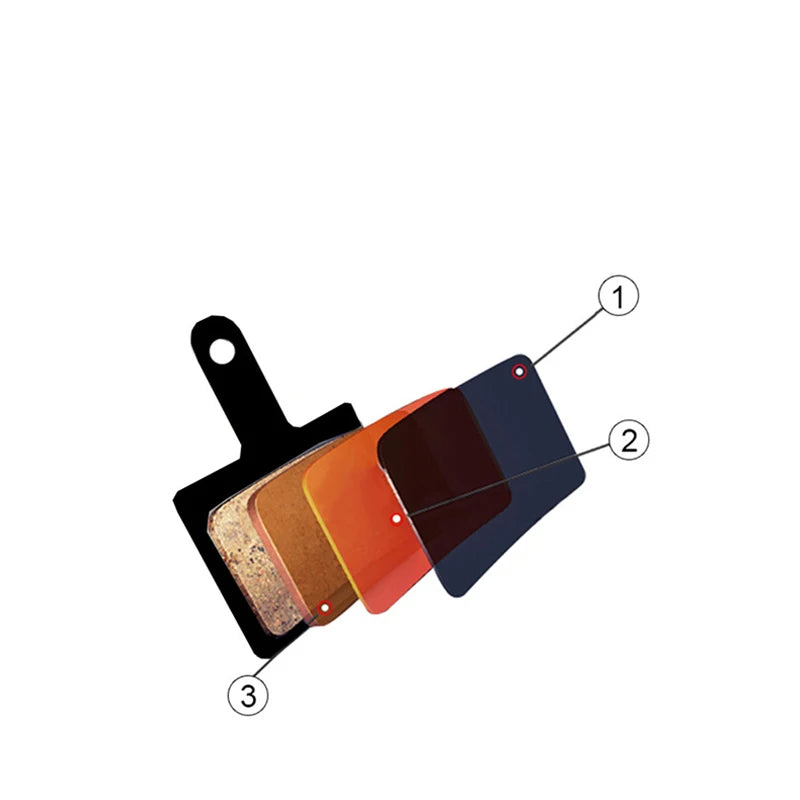 10Pairs Resin/Ceramic/Full Metal Bike Disc Brake Pads For Sa