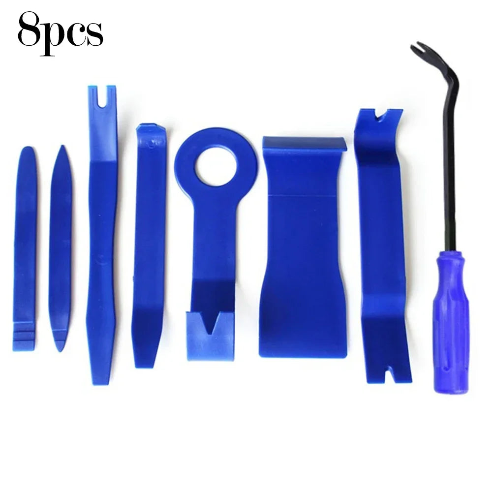 Auto Door Clip Panel Trim Removal Tools Kits Navigation Blades Disassembly Plastic Car Interior Seesaw Conversion Repairing Tool