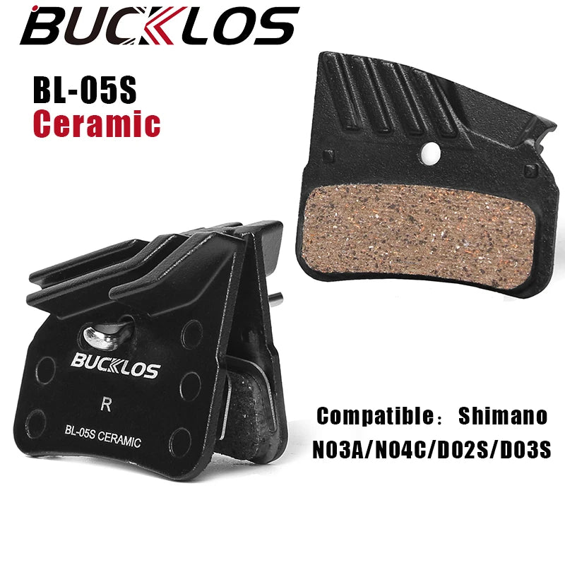 BUCKLOS Bicycle Brake Pads Durable Ceramic Road Mountain Bik