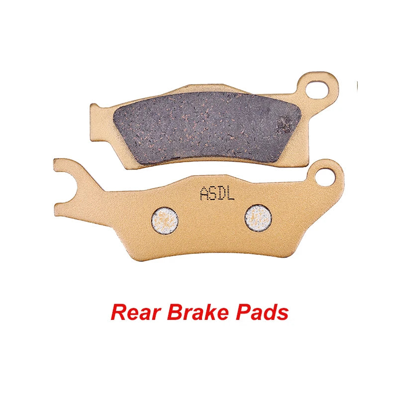 Front Rear Brake Pads Disc For Can Am Outlander 450 570 650 800 1000 MAX 6x6 OEM 715900248 715900249 705601014 705601015 2016