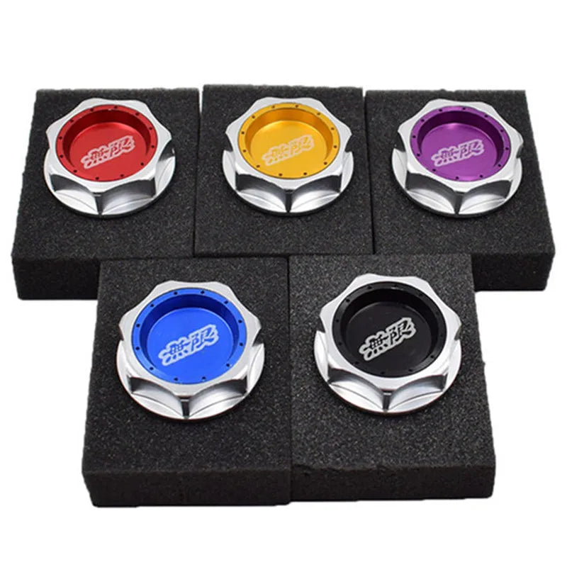 Mu gen For Honda Acura Aluminum Engine Oil Cap Tank Cover Pl