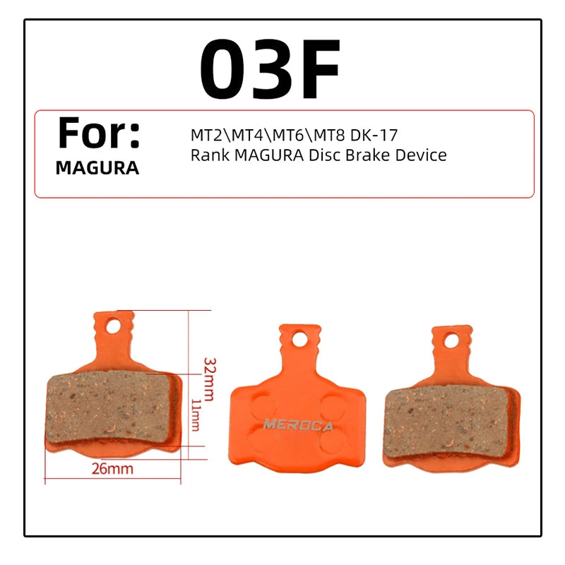 Bicycle Resin Brake Pad Mtb For Shimano M375 M445 Mt200 Bb5 Bb7 Mountain Road Bike Hydraulic Disc Brake Pads