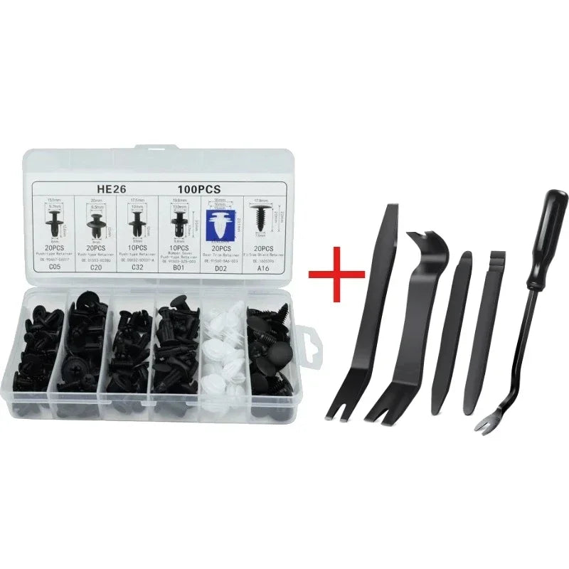 Car Hand Tool Set Car Disassembly Tools Kit Stereo Repair DVD Repair Tool Dashboard Removal Tools Interior Plastic Trim Panel