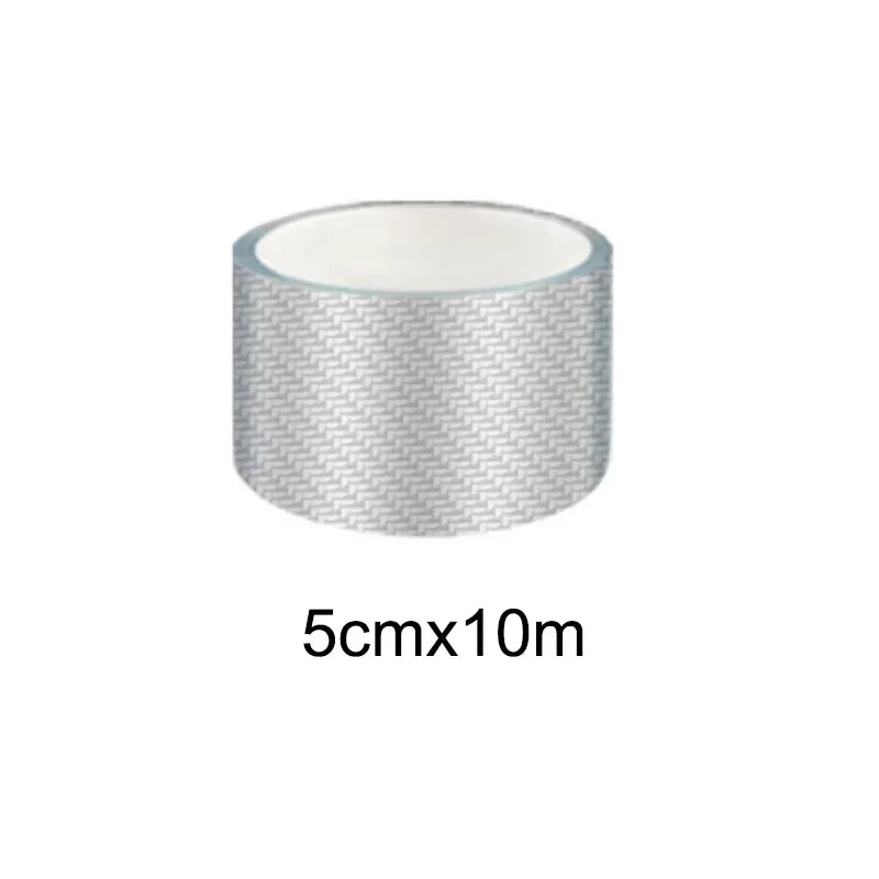 Transparent Carbon Fiber Car Threshold Portector Moulding Strip Trim Bumper Strip Door Sill Film Anti Scratch Guards Car Sticker