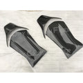 Dry Carbon Fiber Car Seat Back Cover Trim For Mercedes Benz A45 CLA45 GLA45 C63 AMG C43 E63 2012-18 Interior Seat Trim Body Kits