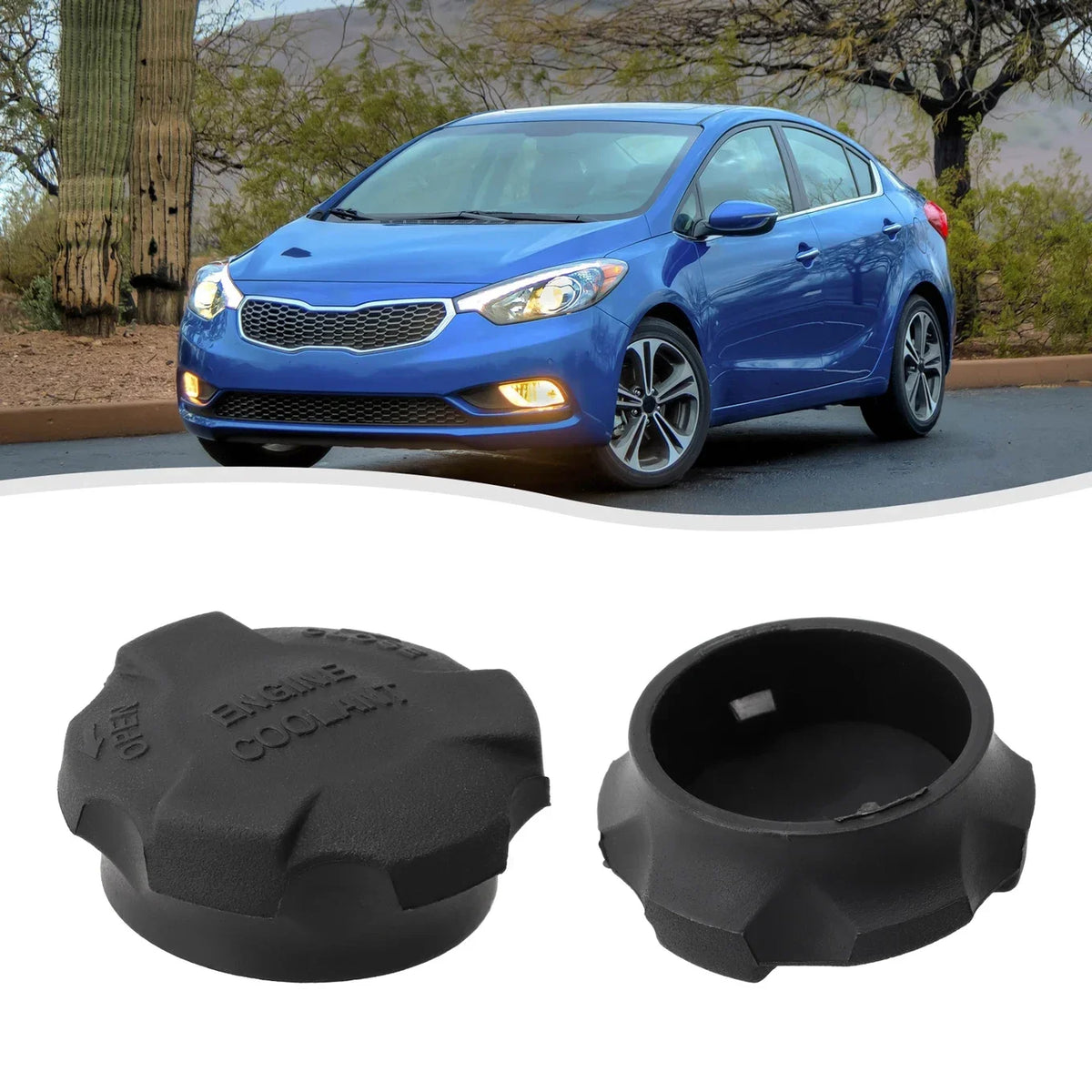 Car Radiator Coolant Reservoir Cap Car Radiator Coolant Tank