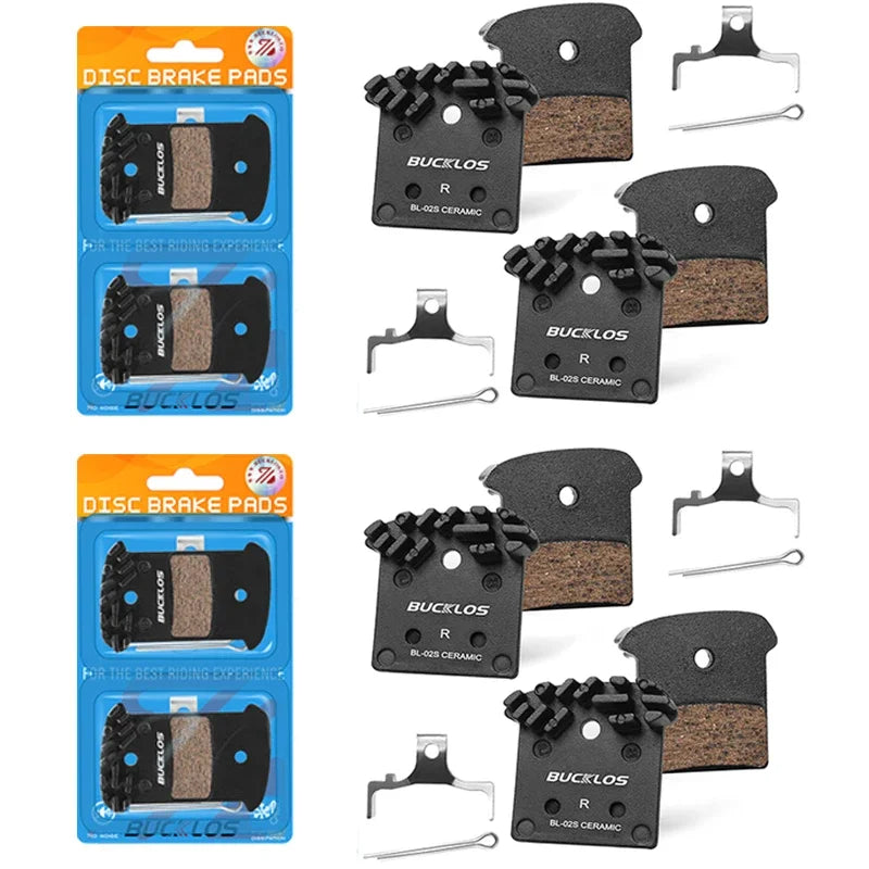 BUCKLOS Mountain Bike Disc Brake Pads for Shimano J04C J05A Ceramic MTB Hydarulic Brake Pads Road Mountain Bicycle Brake Pads