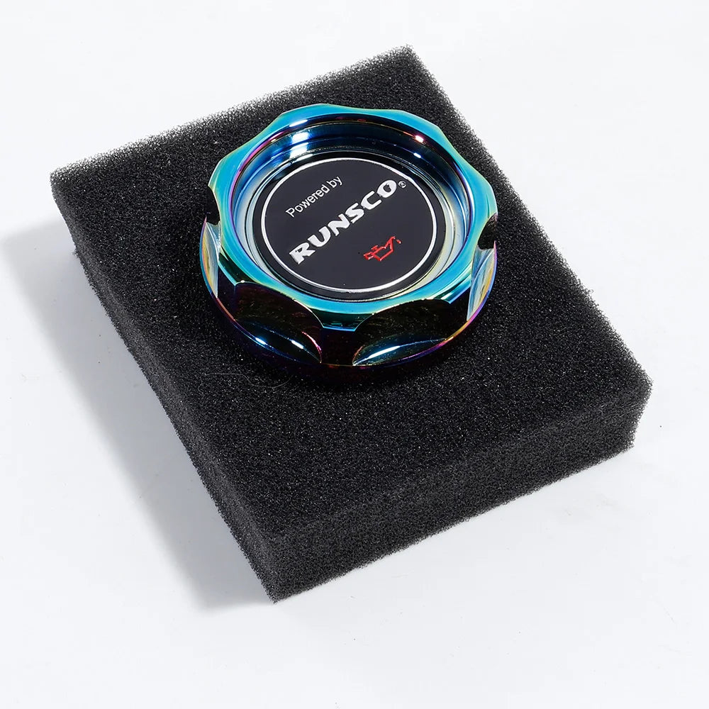 Car Oil Fuel Tank Cap Engine Filler Machine Oil Cover for Honda Civic D/B/H/K/F/L Series Cover CNC Aluminum