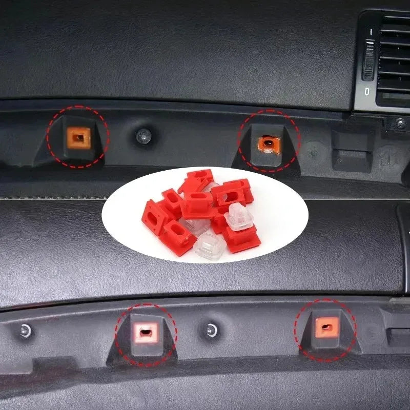 Car Door Replacement Moulding Clips for BMW 3 Series E46 E90