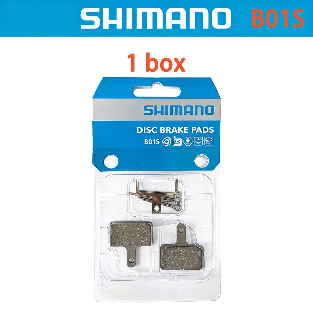 Shimano B01S Resin Brake Pads for Deore M395 M475 M525 M486 M446 T675 MTB Disc Brake Cycling Replacement Accessories