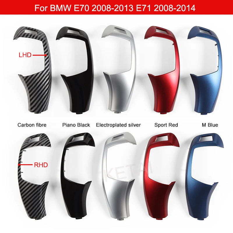 For BMW 5 series LHD RHD E70 E71 Gear Shifter Lever Cover Tr