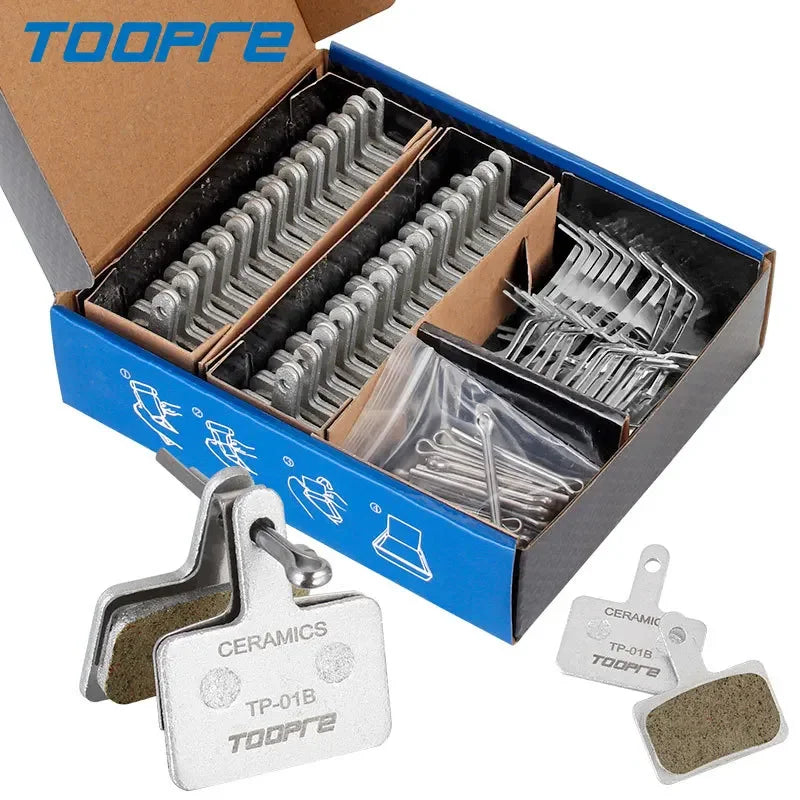 TOOPRE-MTB Bike Metal Brake Pads Oil Disc Brake for SHIMANO 