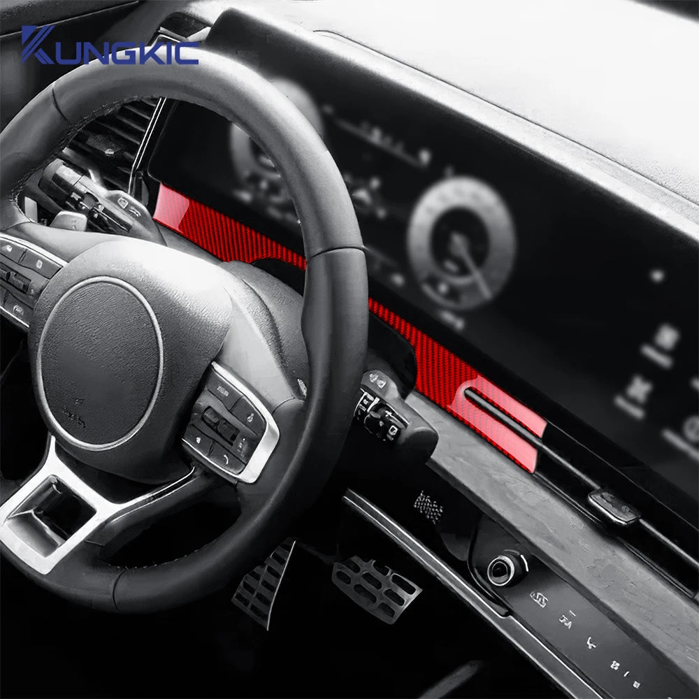 Real Soft Carbon Fiber Sticker For Kia Sportage NQ5 2022 202