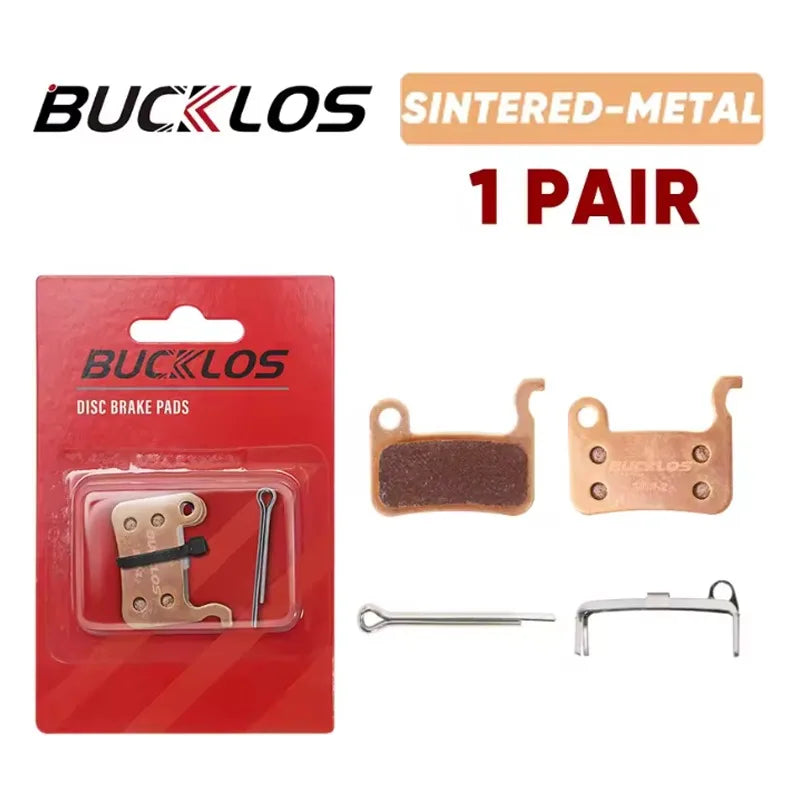 BUCKLOS Bicycle Disc Brake Pads for SHIMANO A01S M06 M07 Wear-resistant Bike Hydraulic Brake Pads MTB Brake Pad Cycling Brakes