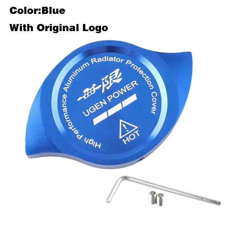 High Performance Car Radiator Caps Replacement Radiator Universal Aluminum Tanks Covers Auto Modification Accessories with Logo