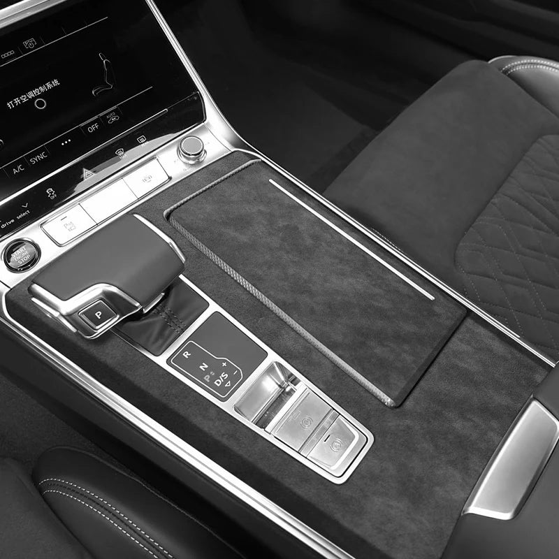 For Audi C8 A6 A7 S6 S7 (2019-2025) Center Console Panel Tri