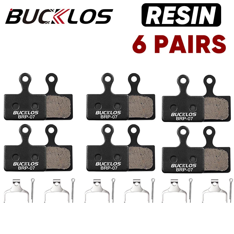 BUCKLOS Resin Disc Brake Pad For SHIMANO K05S Wear-resistant Hydraulic Brake Pads MTB Brake Pads for K03S K04S Cycling Parts