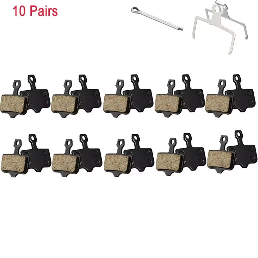 10/20Pairs Bicycle Disc Resin Brake Pads Fit for Avid Elixir 1 3 5 7 9 R CR Sram XO XX X7 X9 XXWC DB1 DB3 DB5 FORCE RED Level T