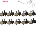10/20Pairs Bicycle Disc Resin Brake Pads Fit for Avid Elixir 1 3 5 7 9 R CR Sram XO XX X7 X9 XXWC DB1 DB3 DB5 FORCE RED Level T