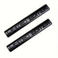 2PCS Limited Edition Emblem 3D Metal Badges Decal Sticker Au